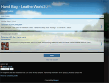 Tablet Screenshot of leatherworld2u.blogspot.com