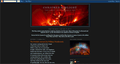 Desktop Screenshot of conjuredsunlight.blogspot.com
