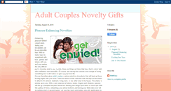 Desktop Screenshot of adult-couples-novelty-gifts.blogspot.com