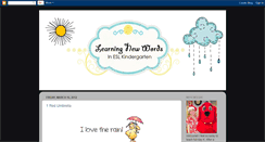 Desktop Screenshot of learning-new-words.blogspot.com
