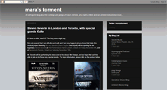 Desktop Screenshot of marastorment.blogspot.com