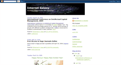 Desktop Screenshot of internetgalaxy.blogspot.com