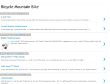 Tablet Screenshot of bicycle-mountain-bike.blogspot.com