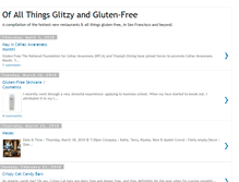 Tablet Screenshot of glitzyandglutenfree.blogspot.com