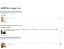 Tablet Screenshot of casamentonapraia.blogspot.com