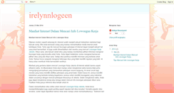 Desktop Screenshot of irelynnlogeen.blogspot.com