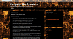 Desktop Screenshot of campaignhq.blogspot.com