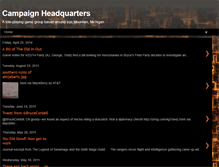 Tablet Screenshot of campaignhq.blogspot.com