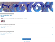 Tablet Screenshot of culturalfusionteam.blogspot.com