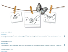 Tablet Screenshot of becomingthebutterflyproject.blogspot.com