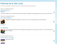 Tablet Screenshot of historiasdelatelelocal.blogspot.com