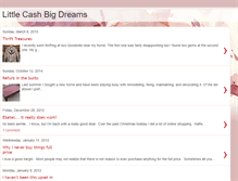Tablet Screenshot of littlecashbigdreams.blogspot.com