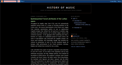 Desktop Screenshot of musichistory-essays.blogspot.com