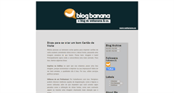 Desktop Screenshot of blog-webanana.blogspot.com