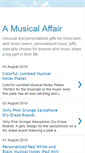Mobile Screenshot of musical-affair.blogspot.com