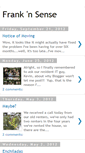 Mobile Screenshot of frankandsense.blogspot.com