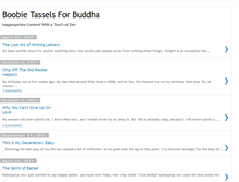 Tablet Screenshot of boobietasselsforbuddha.blogspot.com