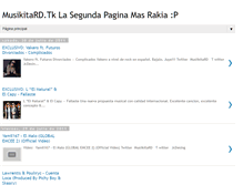 Tablet Screenshot of musiikitard.blogspot.com