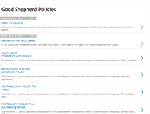 Tablet Screenshot of goodshepherdpresbyterianchurch.blogspot.com
