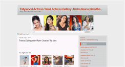 Desktop Screenshot of indiantollywood.blogspot.com