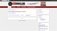 Desktop Screenshot of fsbohelpers.blogspot.com