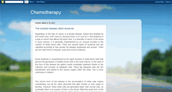 Desktop Screenshot of chemoterapybraincancer.blogspot.com
