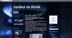 Desktop Screenshot of amiketenfozok.blogspot.com