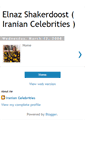 Mobile Screenshot of elnazshakerdoost.blogspot.com