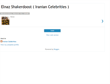 Tablet Screenshot of elnazshakerdoost.blogspot.com