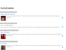 Tablet Screenshot of cucucreates.blogspot.com