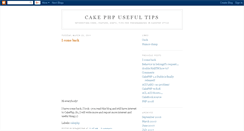 Desktop Screenshot of cake-php.blogspot.com