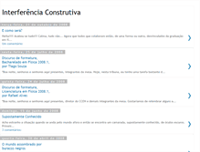 Tablet Screenshot of interferenciaconstrutiva.blogspot.com