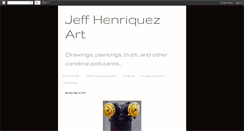 Desktop Screenshot of jeffhenriquezart.blogspot.com