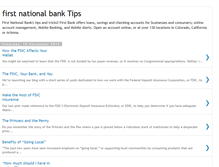 Tablet Screenshot of firstnationalbank.blogspot.com