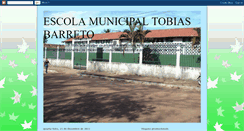 Desktop Screenshot of escolatobiasbarretobr.blogspot.com