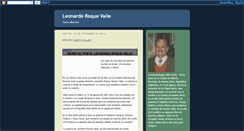 Desktop Screenshot of leonardoroquevalle.blogspot.com