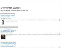 Tablet Screenshot of live-winter-olympic.blogspot.com