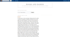 Desktop Screenshot of books-bairns.blogspot.com