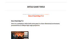 Desktop Screenshot of dota2-hacktools.blogspot.com