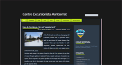 Desktop Screenshot of centreexcursionistamontserrat.blogspot.com