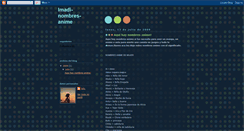 Desktop Screenshot of imadi-nombres-anime.blogspot.com