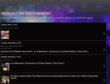 Tablet Screenshot of ndaukaentertainment.blogspot.com