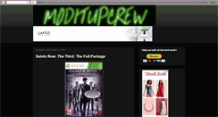 Desktop Screenshot of moditupcrew.blogspot.com