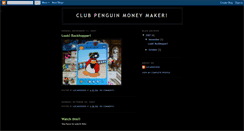 Desktop Screenshot of clubpenguinmoneymaker.blogspot.com