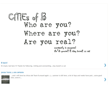 Tablet Screenshot of cities-of-b.blogspot.com