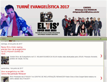 Tablet Screenshot of elvisgospelband-nick-oros.blogspot.com