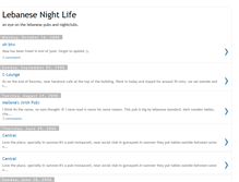Tablet Screenshot of lebnightlife.blogspot.com