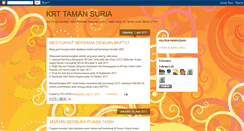 Desktop Screenshot of krttamansuria1.blogspot.com