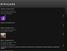 Tablet Screenshot of dibujada.blogspot.com