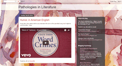 Desktop Screenshot of pathologylit.blogspot.com